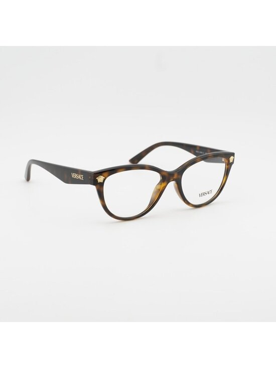 Versace VE3365U 108 Eyeglasses Havana 52mm Cat Eye Frame main image 7